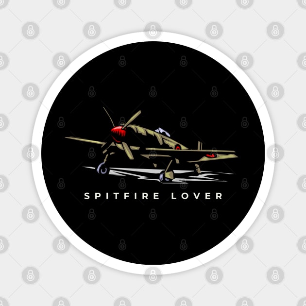 Spitfire Lover Magnet by OzInke